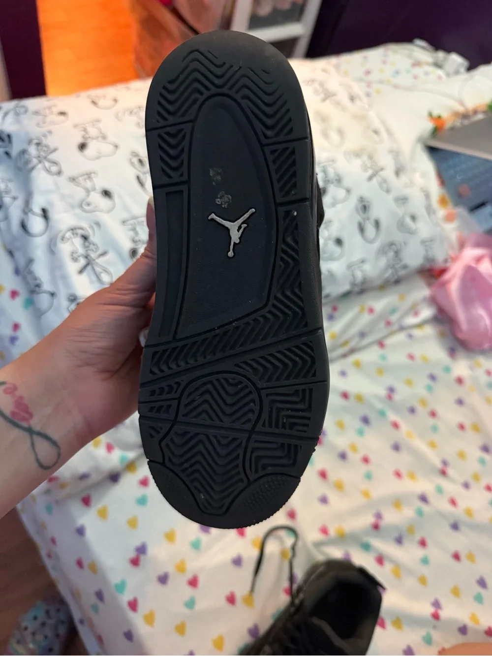 Jordan black cats